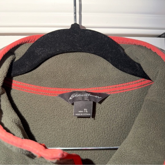 Eddie Bauer Chutes Fleece Snap Mock Pullover - Picture 4 of 4